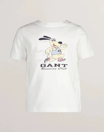 Παιδικό T-Shirt με Στάμπα (Outlet) GANT